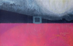 Glyndebourne, 2000 (oil on linen)